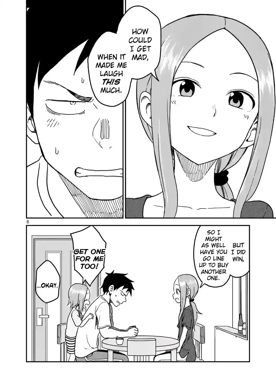 Karakai Jouzu no (Moto) Takagi-san Chapter 98 8